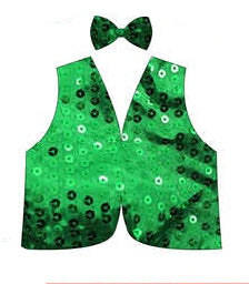 sequin vest bowtie showman child costume theme party fancy dress ringmaster performer mc host sparkle
