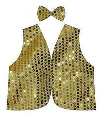 sequin vest bowtie showman child costume theme party fancy dress ringmaster performer mc host sparkle