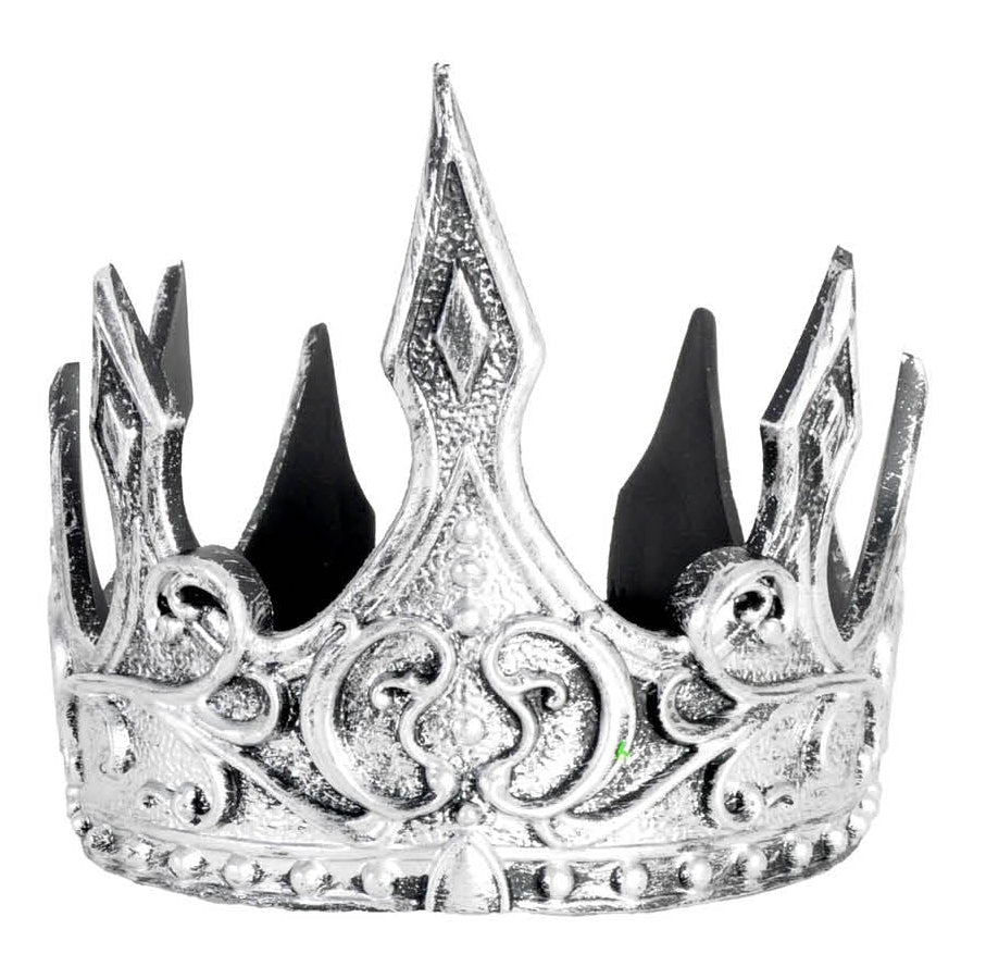 silver crown medieval king queen game of thrones wicked queen evil triton neptune snow white royal