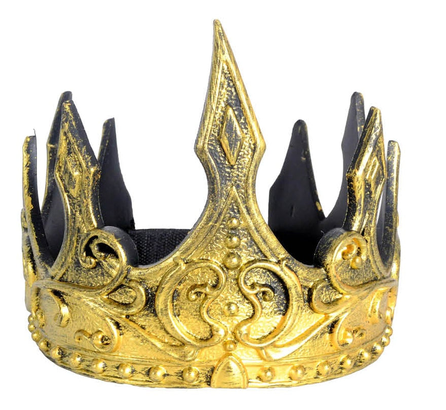 gold crown medieval king queen game of thrones wicked queen evil triton neptune snow white royal