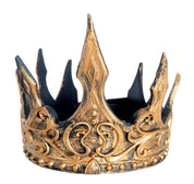 bronze crown medieval king queen game of thrones wicked queen evil triton neptune snow white royal
