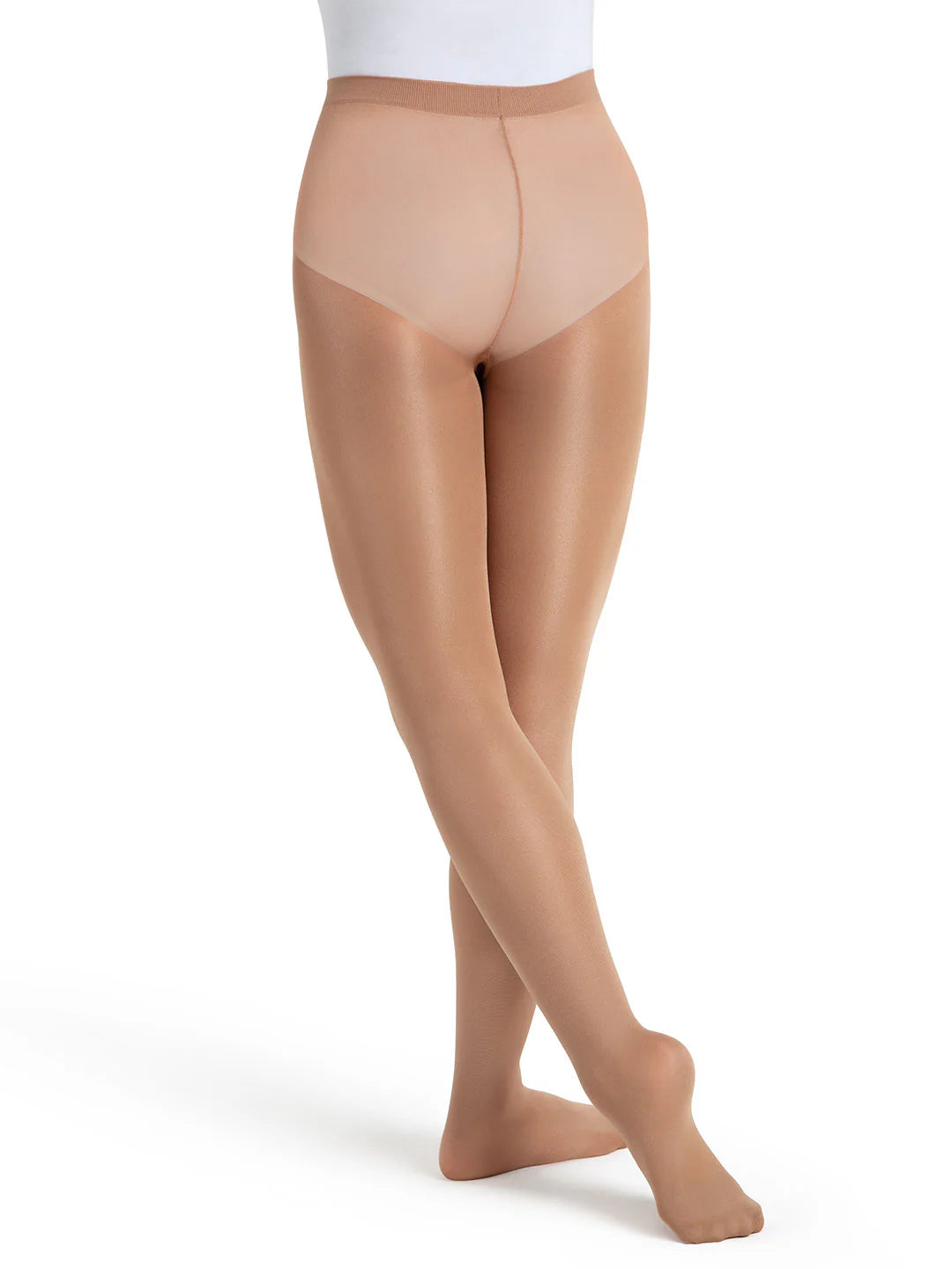 Capezio Ultra Shimmery Footed Tights Adult