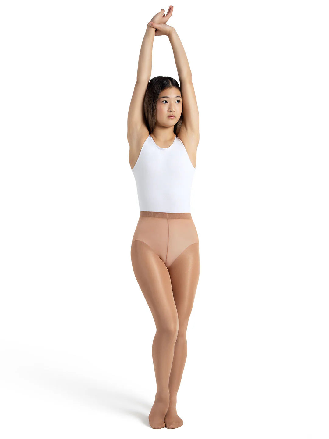 Capezio Ultra Shimmery Footed Tights Adult
