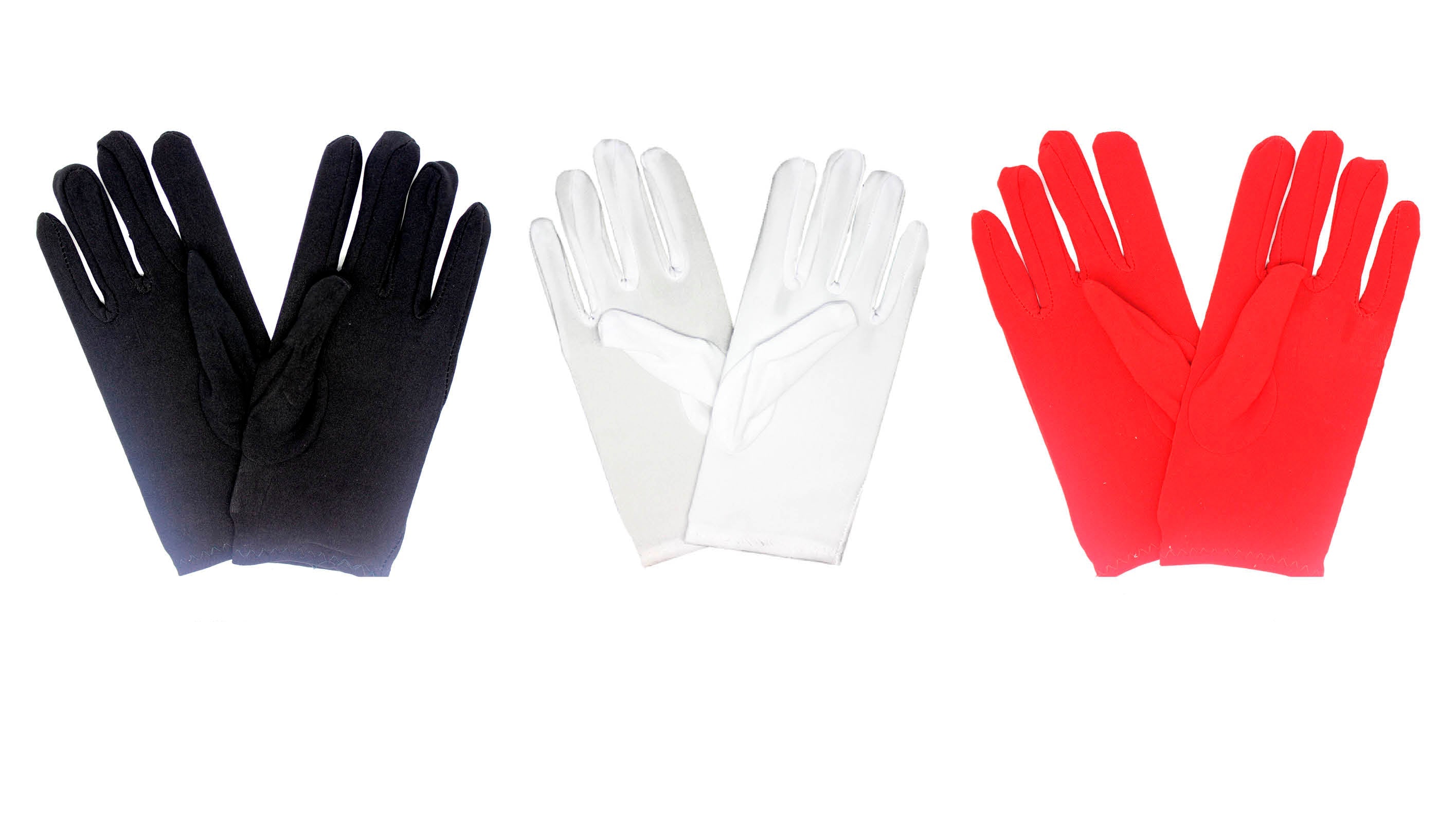 short gloves red white black Santa Mario Luigi cat 