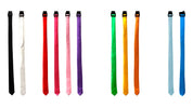 long slim colored ties