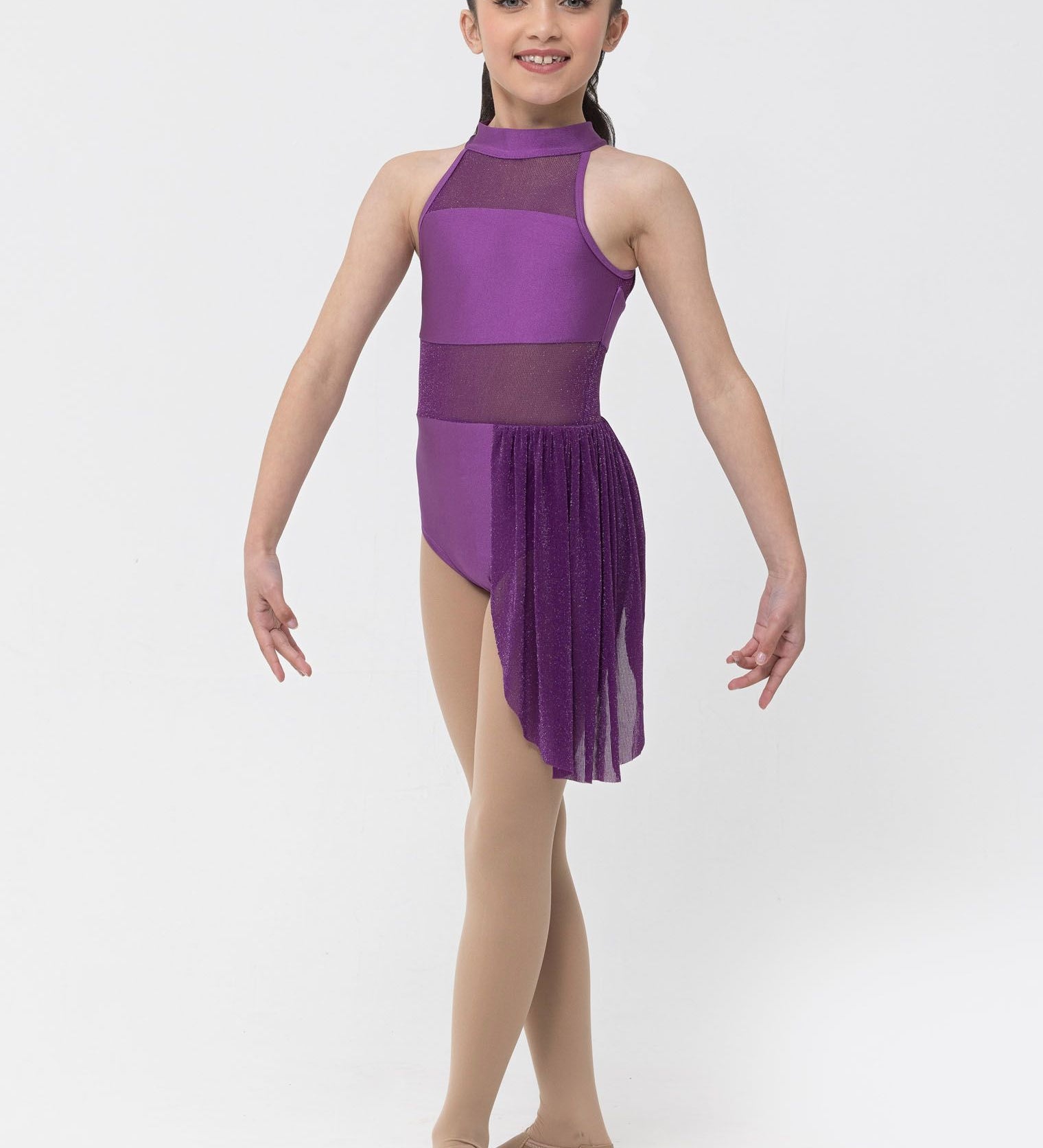 lyrical leotard mesh skirt studio 7 costume dancewear