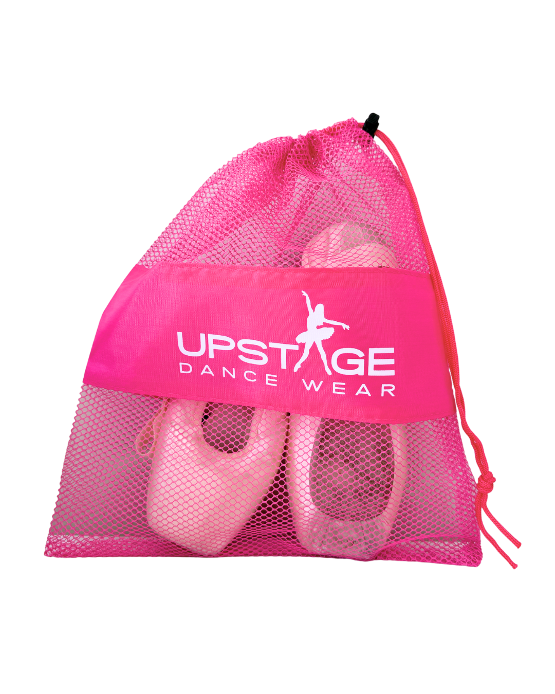 Upstage Mesh Shoe Bag – Hot Pink