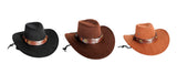 Deluxe Cowboy Hat with Bull Band