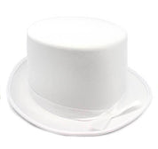 top hat satin white 1920s showman formal period