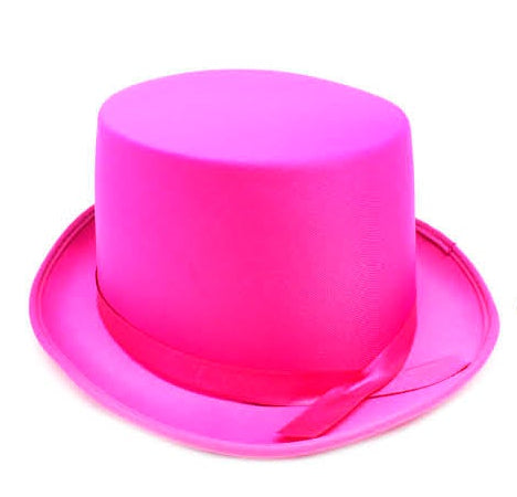 top hat pink showman period fun