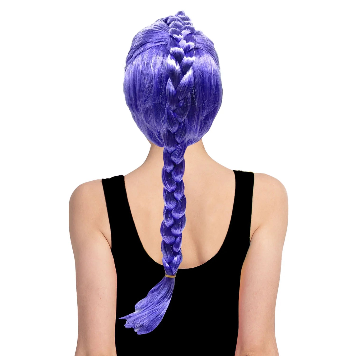 k pop demon hunter purple wig cosplay supernova icon fancy dress up costume theme