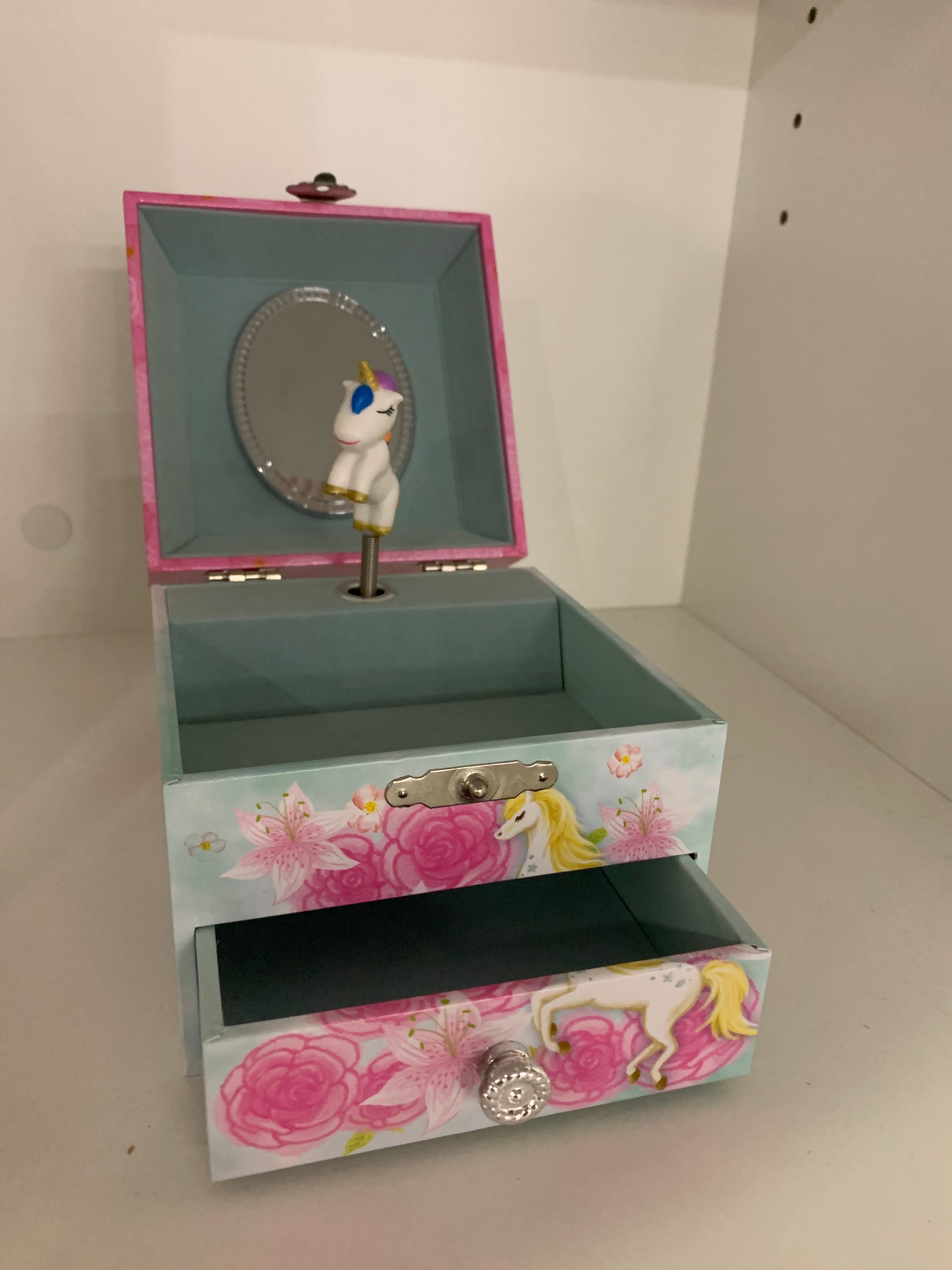 Musical Jewellery Box (Small) - Unicorn