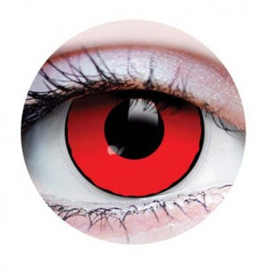 red Halloween Eye Contacts costume shop Melbourne Australia