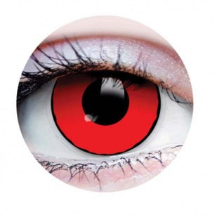red Halloween Eye Contacts costume shop Melbourne Australia
