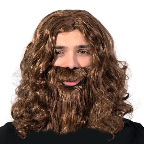 jesus wig beard moses christmas easter nativity medieval 