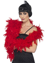 Deluxe Feather Boa - Red