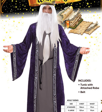 wizard merlin dumbledore gandalf fantasy halloween magic harry potter medieval costumes adult book week characters books movies