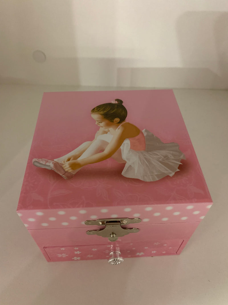 Musical Jewellery Box (Small)- Sitting Ballerina