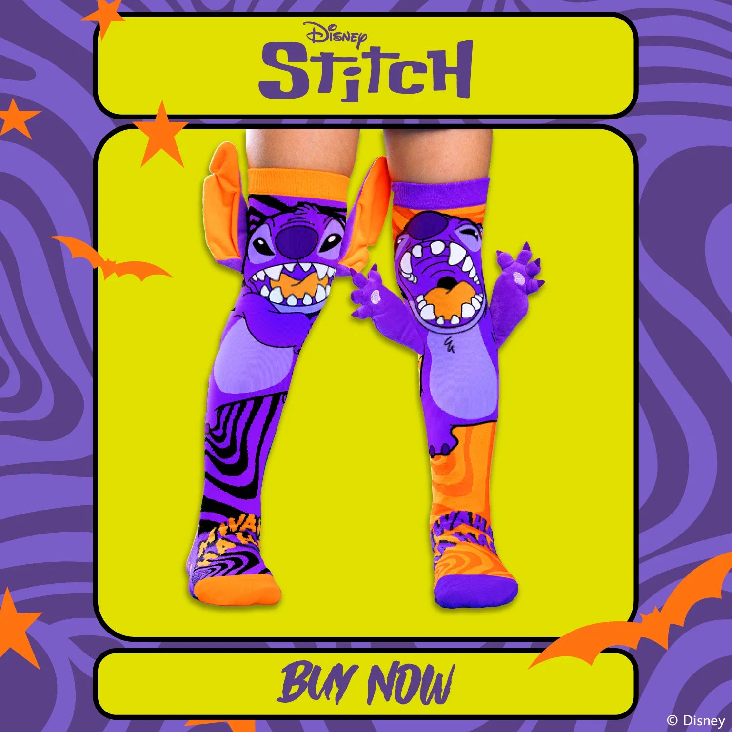 STITCHZILLA Halloween Socks