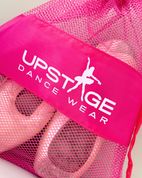 Upstage Mesh Shoe Bag – Hot Pink