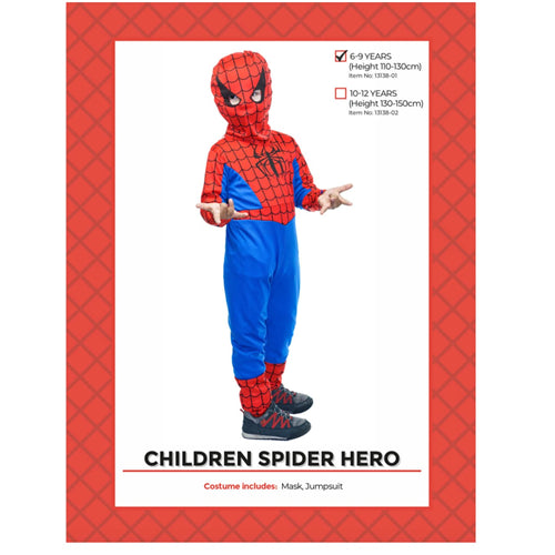Childrens Spider Hero Costume