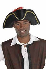 Buccaneer Feather Hat