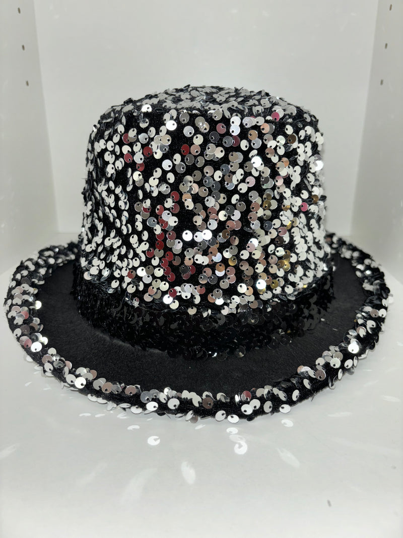 Sequin Top Hat