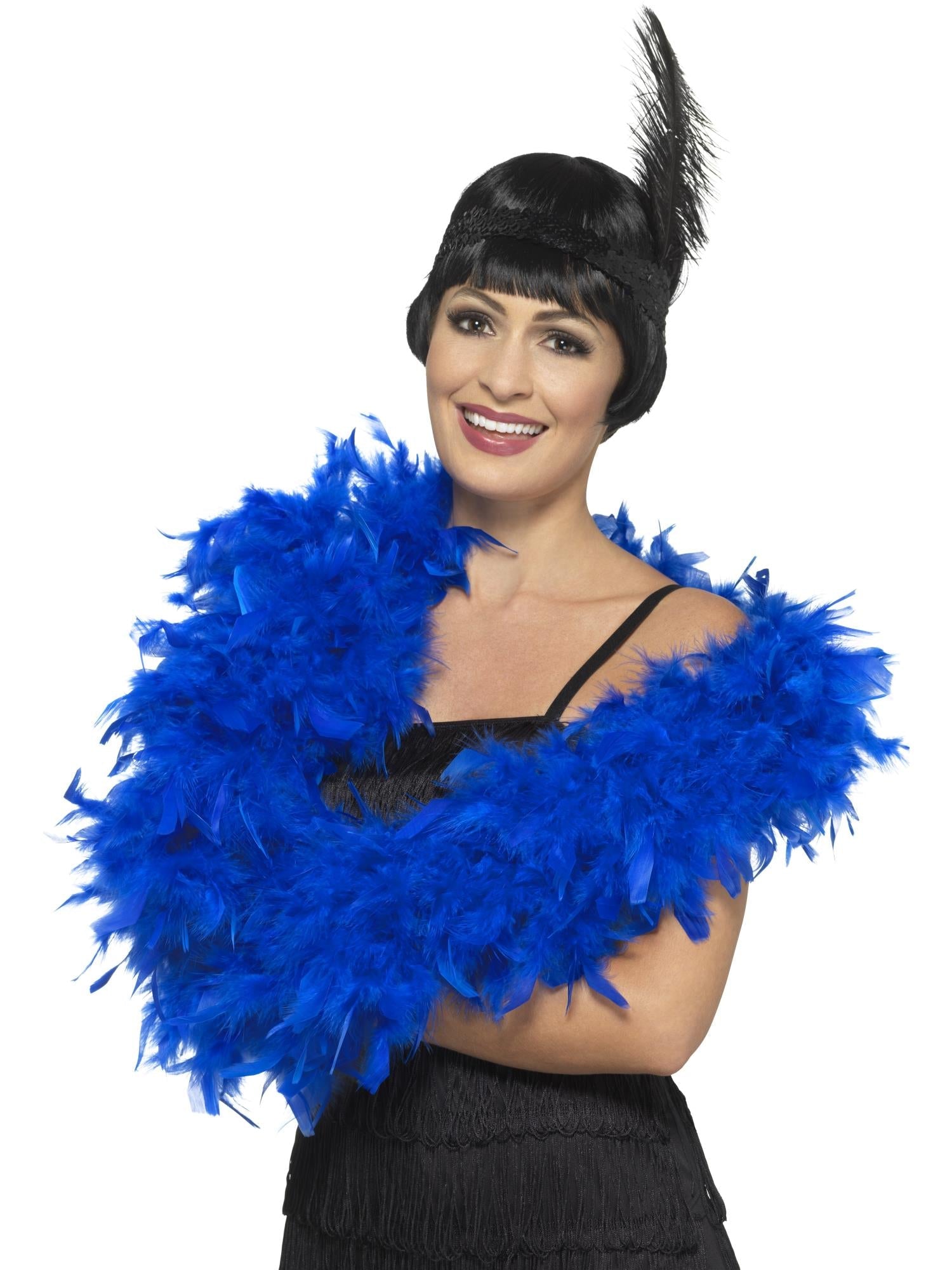 deluxe feather boa 1920s flapper