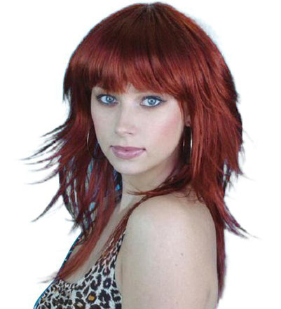 Retro 80s Flick Wig