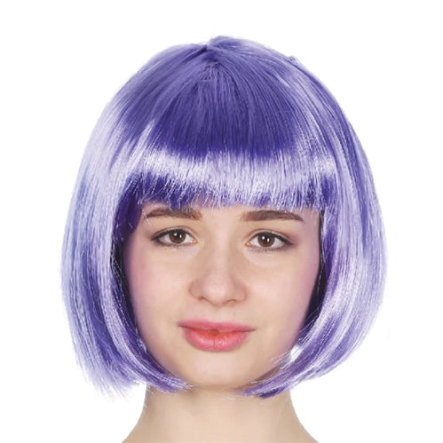 bob wig purple 