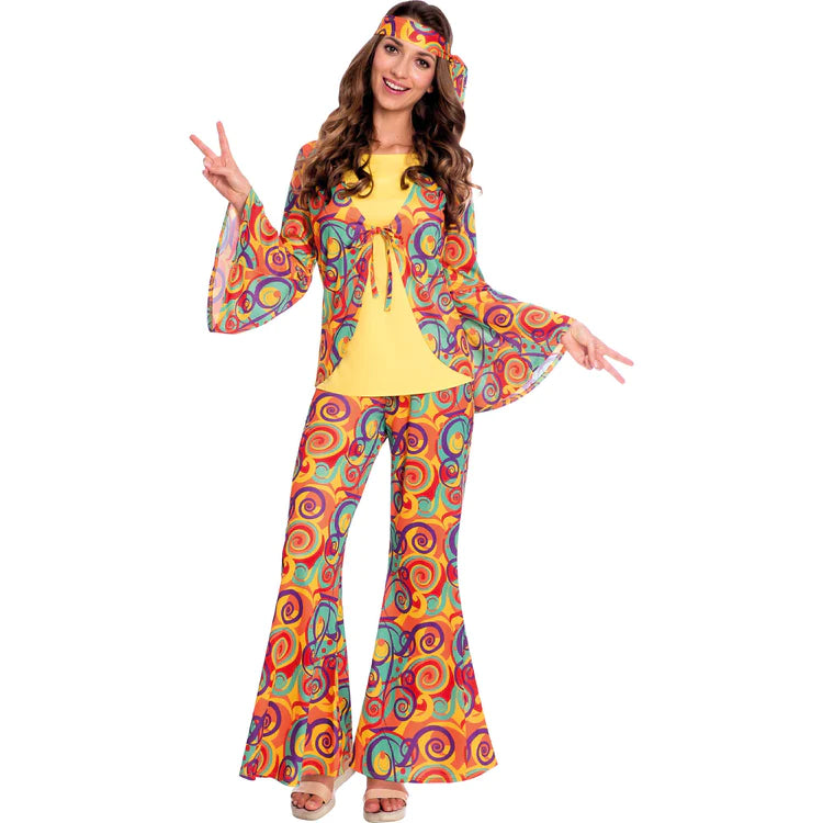 Hippy Woman Disco Costume