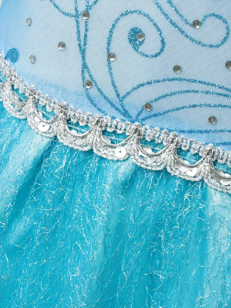 Elsa Princess Dress- Frozen Child Costume