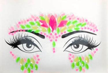 festival face jewels gems party diamonte belly dancer fancy dress accessories 