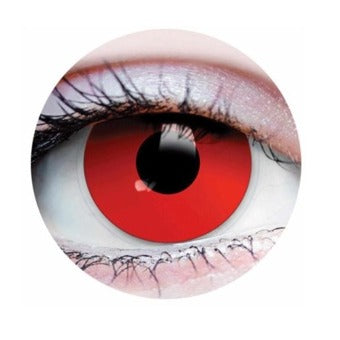 red Halloween Eye Contacts costume shop Melbourne Australia