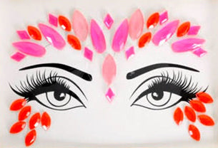 festival face jewels gems party diamonte belly dancer fancy dress accessories 