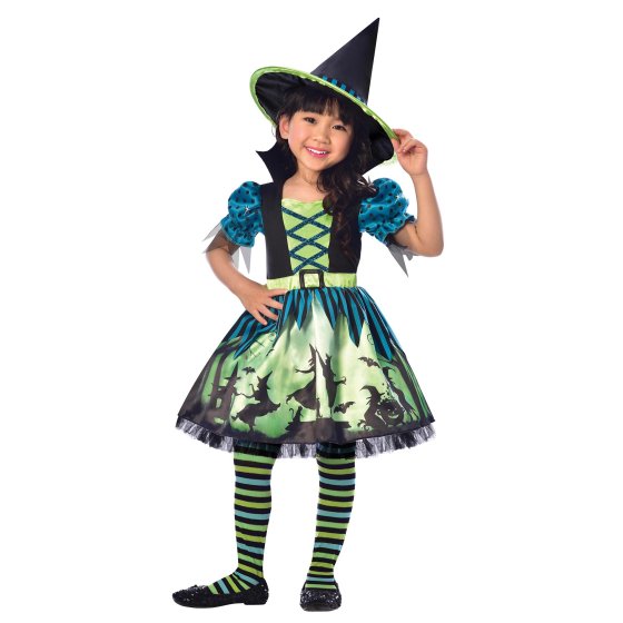 Hocus Pocus Witch Halloween Costume + Hat 