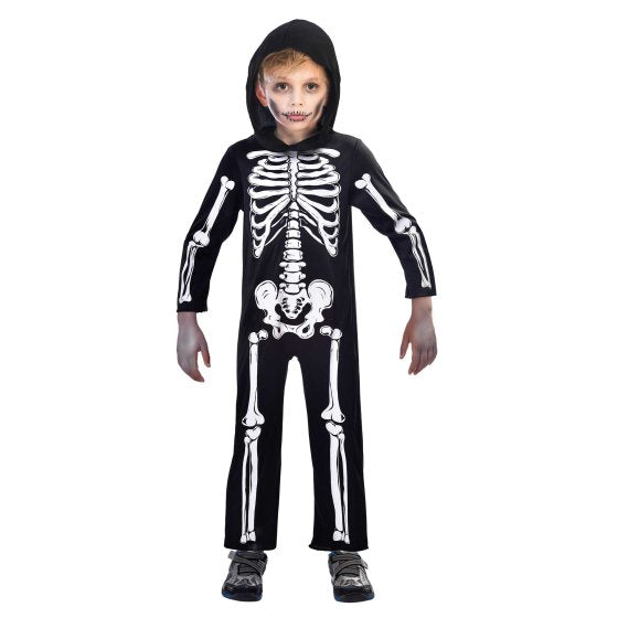 Skeleton Jumpsuit Costume -Child
