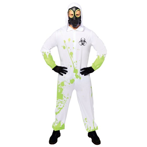 Hazmat Suit + Mask -Adults Costume Halloween