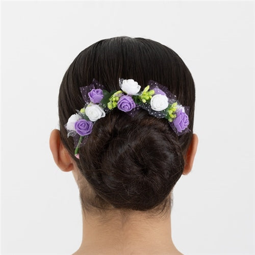 Hair flower bun wraps 