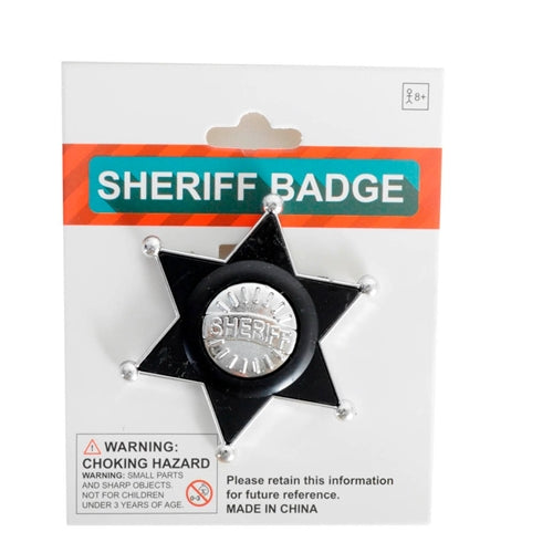 sheriff badge police cowboy western wild west 