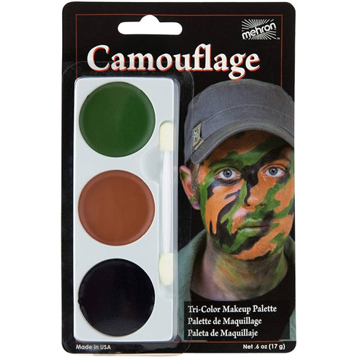 Tri-Colour Makeup Palette - Camouflage