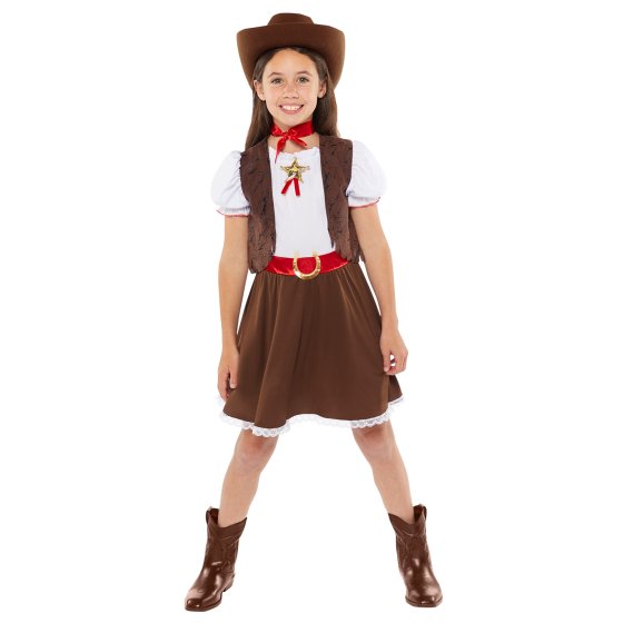 Western Cowgirl Costume - Child