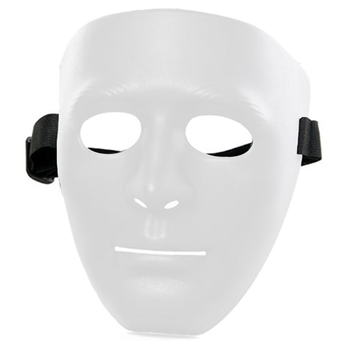 Plain White Face Mask