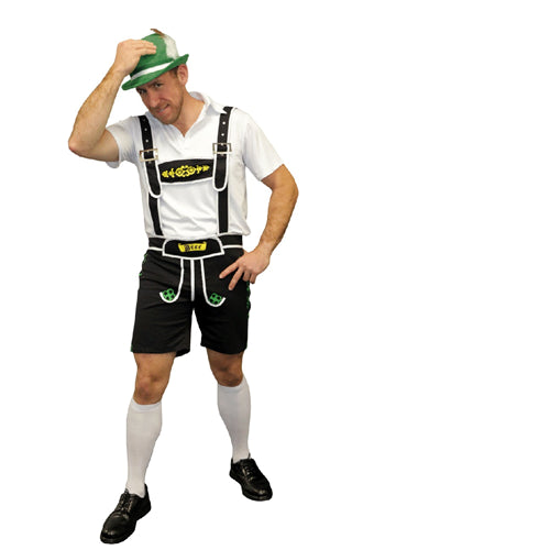 mens oktoberfest lederhosen german austrian shorts