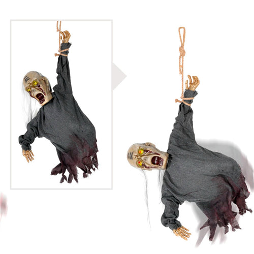 Animated Hanging Zombie