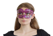 Purple/Gold Masquerade Eye Mask