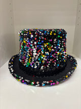 Sequin Top Hat - Multi Color