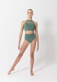 Mesh Performance Crop Top