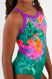 Aloha Leotard Sylvia P Gymnastics