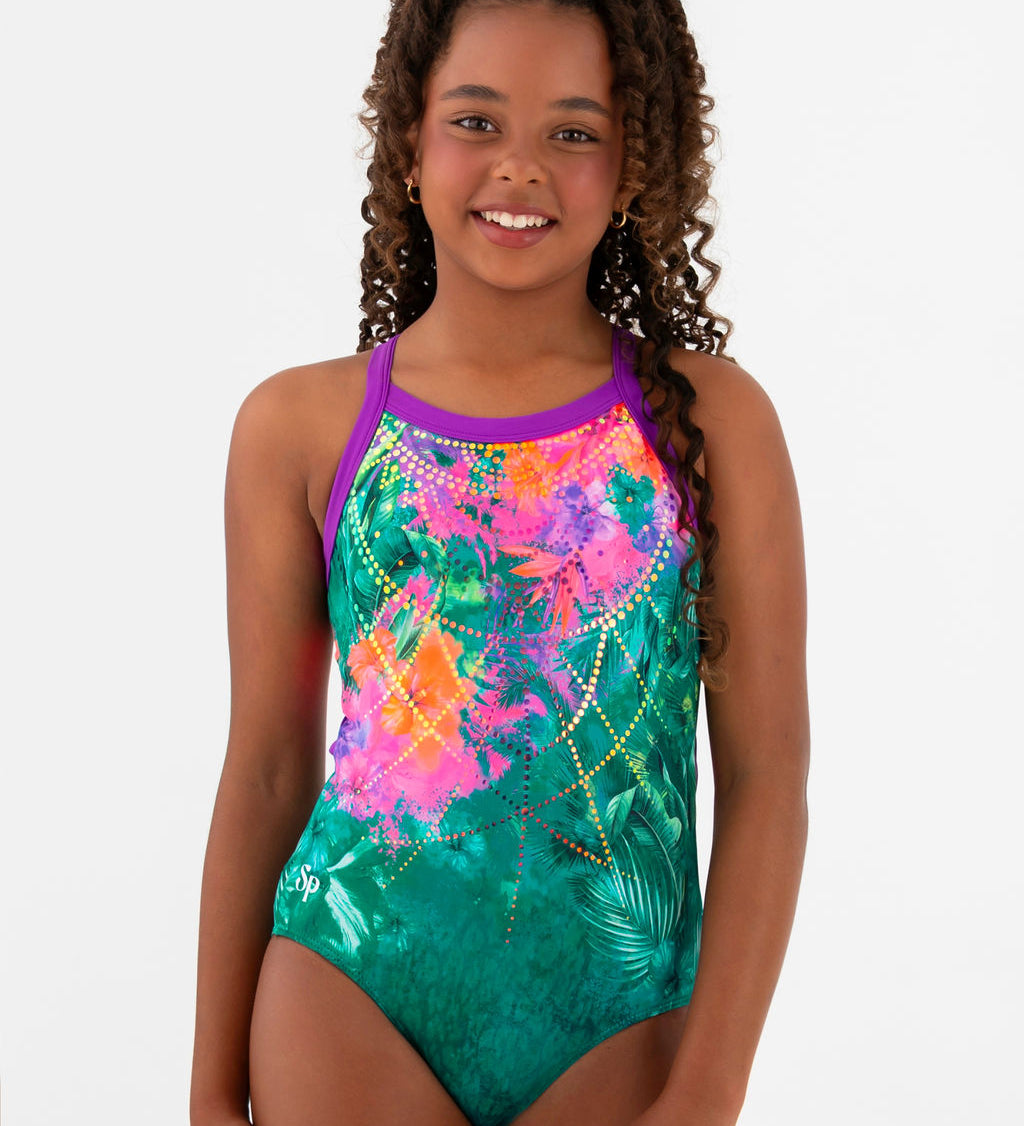 Aloha Leotard Sylvia P Gymnastics